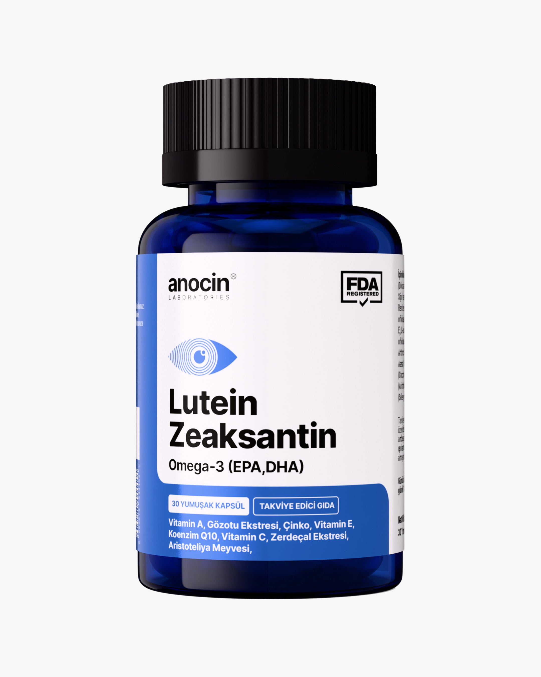 Lutein, Zeaksantin, Omega-3 (EPA,DHA) Vitamin A Complex