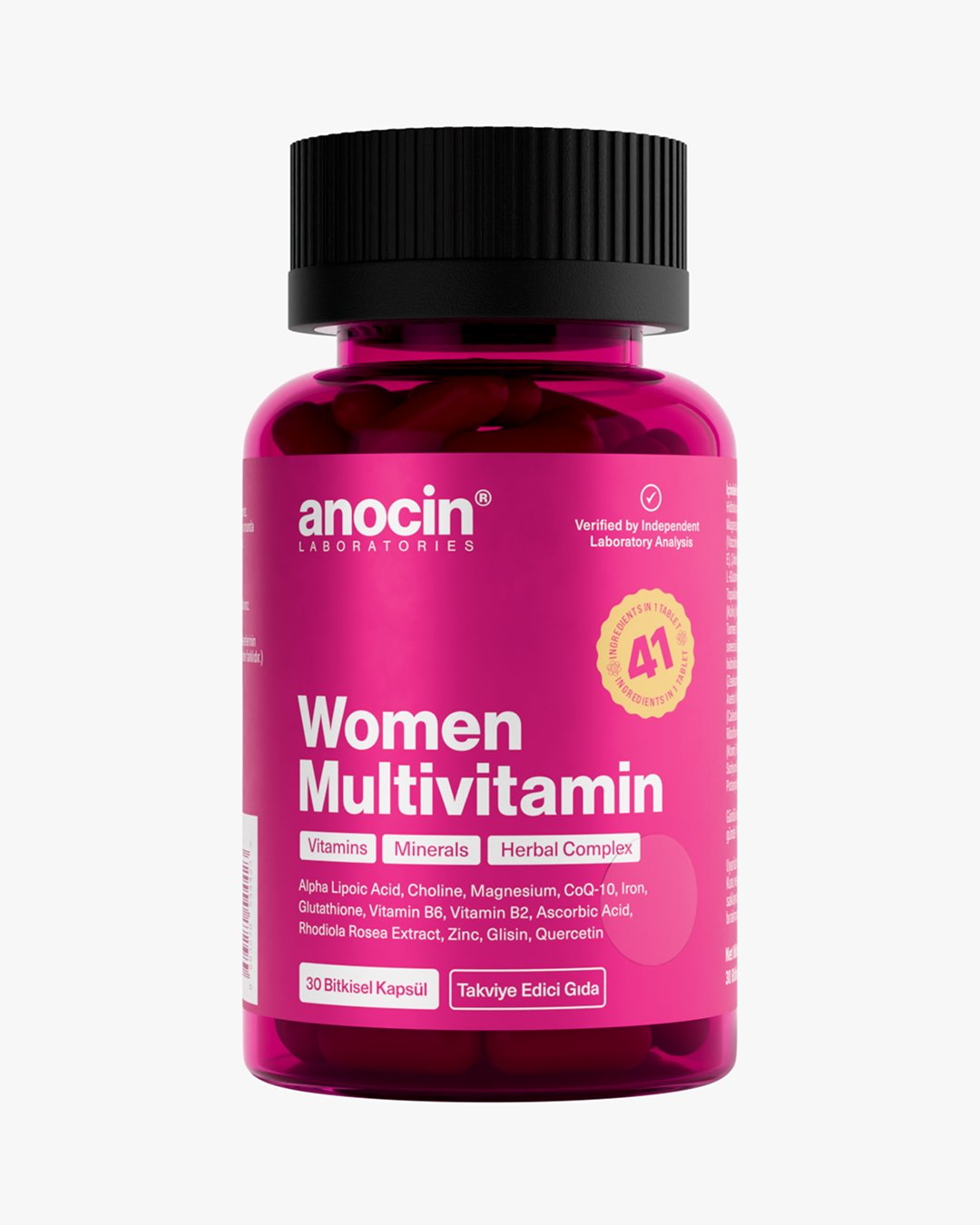 Women Multivitamin - Vitamins, Minerals,  Herbal Complex and Antioxidants