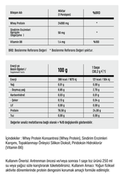 ANOCIN Whey Protein Sade (AROMASIZ) 24g Protein (7 Saşe)