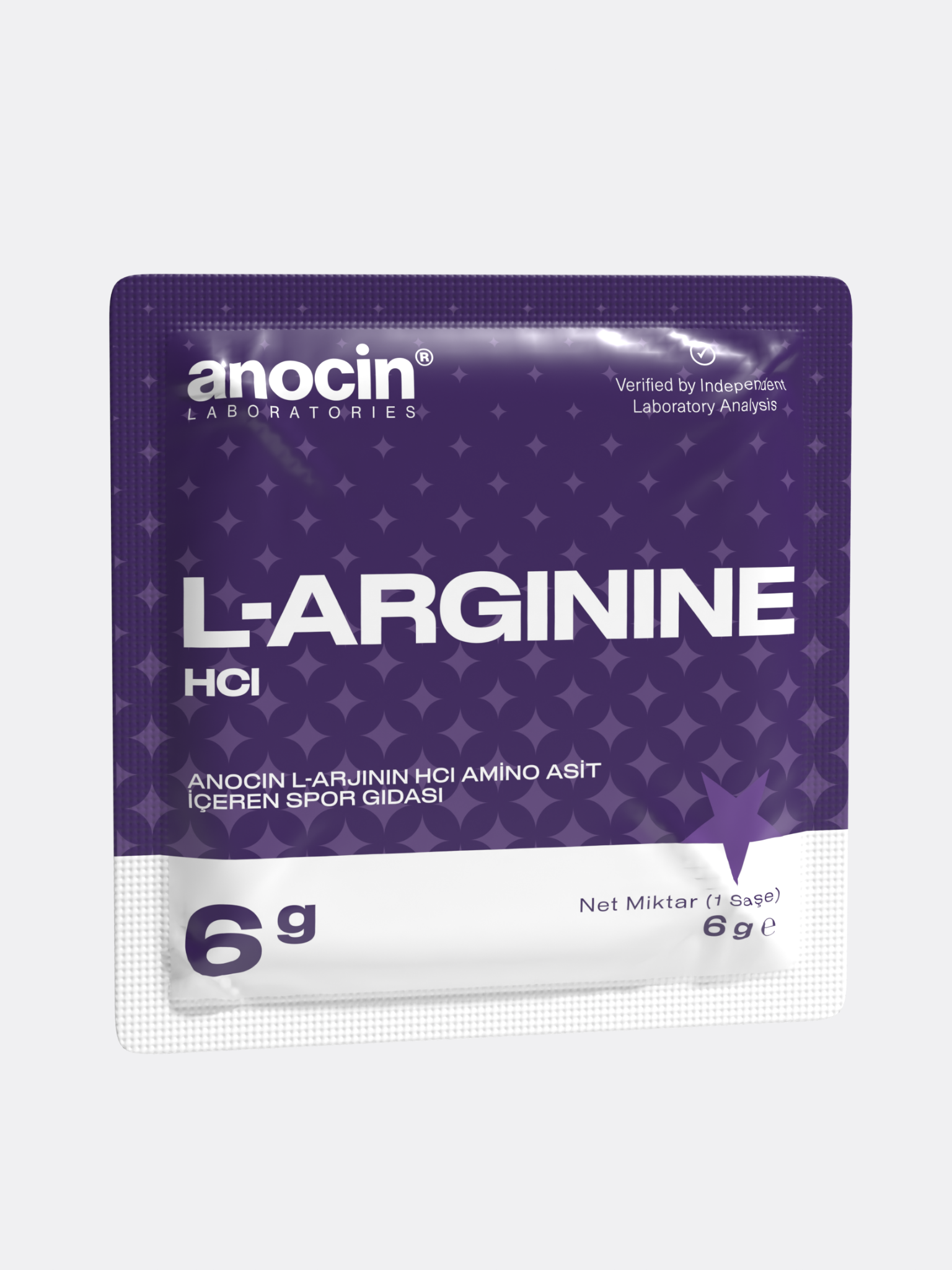 L-ARGININE HCL 120 G / 20 SERVİS / 1 SAŞE 6G