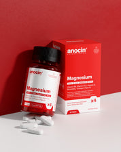Magnezyum X4 - Sitrat, Taurat, Bisglisinat, Malat + Bromelain, D Vitamini, Kolajen (Tip 2), B6 Vitamini ve B12 Vitamini