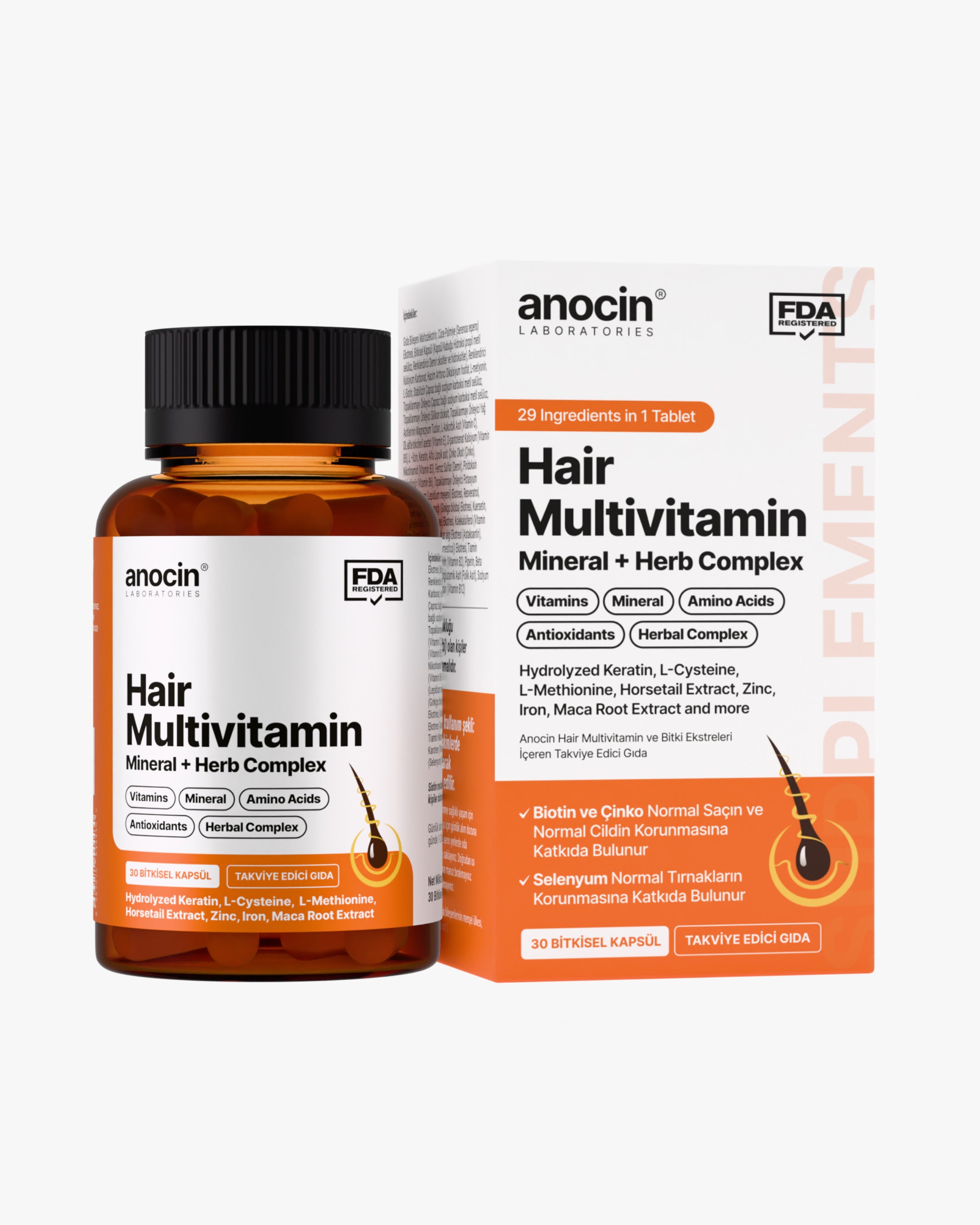 Hair Multivitamin Mineral & Herbal Complex