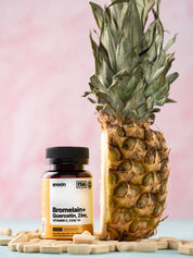 Bromelain + Quercetin, Çinko, C Vitamini, CoQ-10, B5 Vitamini