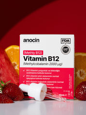 Vitamin B12 (MethylCobalamin) Sprey 1000 mcg 2000 ug 10 ml