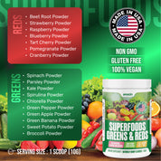 SuperFoods Red & Greens + Berry Flavor / 7 Reds + 10 Greens